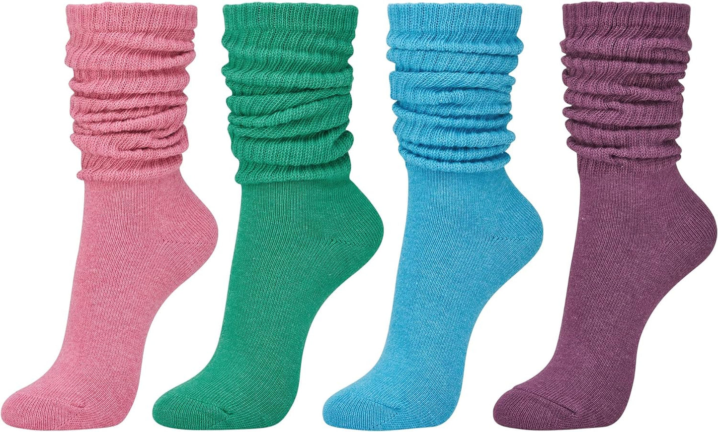 Women'S Fall Winter Slouch Knit Socks Slouchy Socks Women Scrunch Socks Women Scrunchie Socks