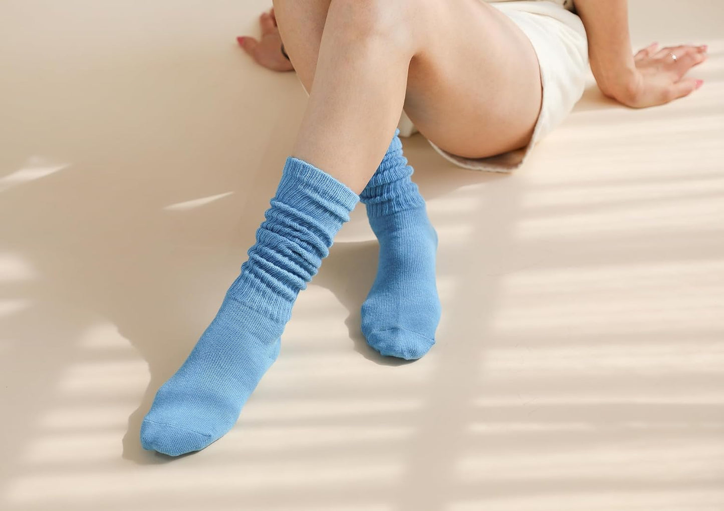 Women'S Fall Winter Slouch Knit Socks Slouchy Socks Women Scrunch Socks Women Scrunchie Socks